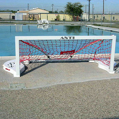 Komplett zusammengebautes Wasserball-Tor für Kinder